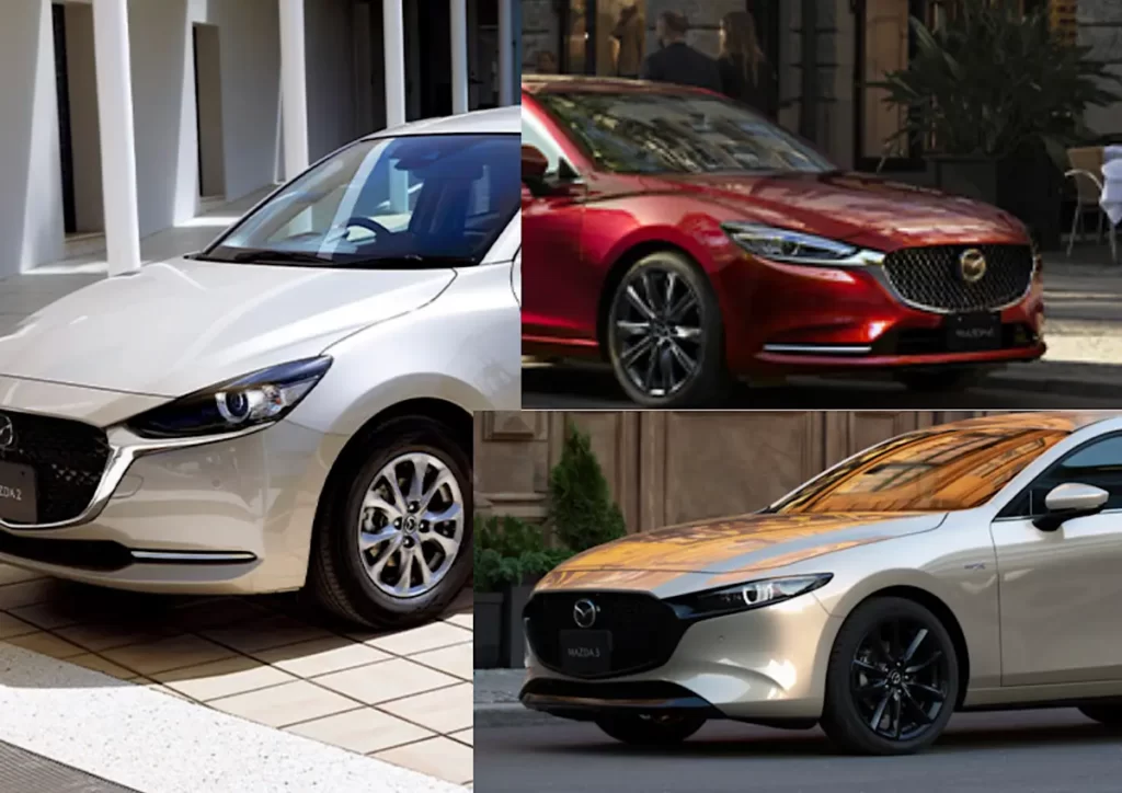 Mazda 2, 3, 6
