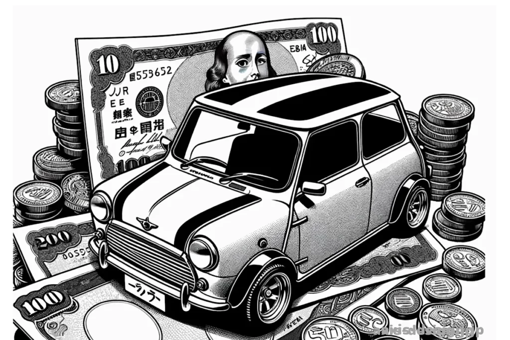 車とお金のイメージ